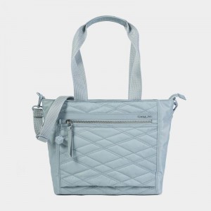 Light Blue Women's Hedgren Zoe Tote Bags | KRB3546DS